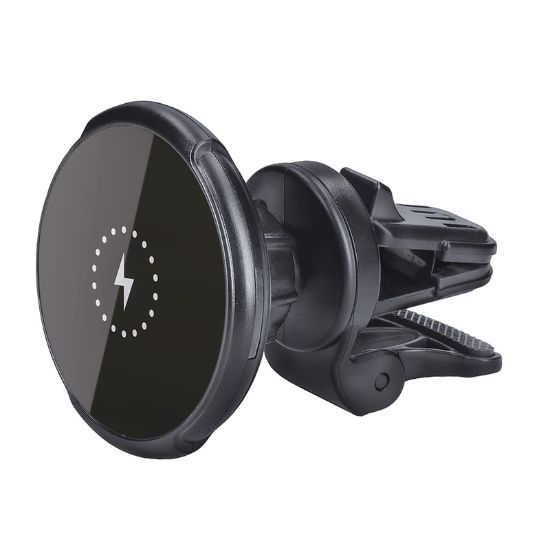 Obrázek Solight magnetický držák MagSafe do auta s bezdrátovým nabíjením Qi 15W