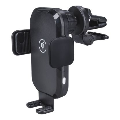 Obrázek Solight bezdrátová nabíječka do auta Qi 15W s automatickým uchycením