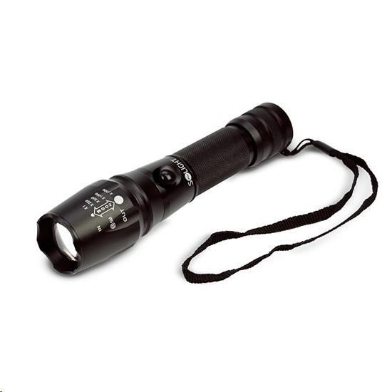 Obrázek Solight profesionální nabíjecí LED svítilna, T6 XML Cree LED, 600lm, Li-Ion