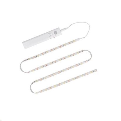 Obrázek Solight LED světelný pás s pohybovým senzorem, 1m, 4x AAA