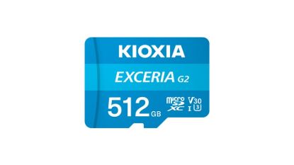 Obrázek KIOXIA microSDXC Karta EXCERIA G2 512GB, UHS-I U3 V30, s Adaptérem