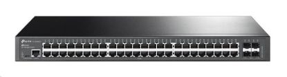 Obrázek TP- Link OMADA switch SG3452X (48xGbE, 4xSFP+, 2xconsole, fanless)