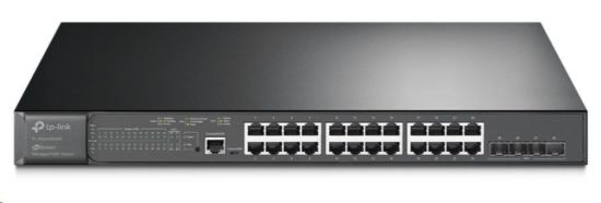 Obrázek TP-Link OMADA switch SG3428XMP (24xGbE,4xSFP+,24xPoE+,384W, 2x Console)