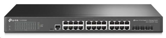 Obrázek TP-Link OMADA switch SG3428X (24xGbE,4xSFP+, 2xConsole, fanless)