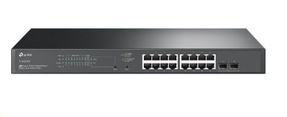 Obrázek TP- Link OMADA switch SG2218P (16xGbE, 2xSFP, 16xPoE+, 150W, fanless)