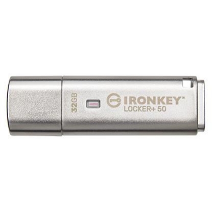 Obrázek Kingston Flash Disk IronKey 32GB IKLP50 Locker+ 50 AES USB, w/256bit Encryption