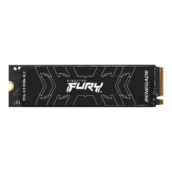 Obrázek Kingston FURY RENEGADE SSD 500GB M.2 2280 NVMe™ PCIe Gen 4 (R 7300MB/s; W 3900MB/s)