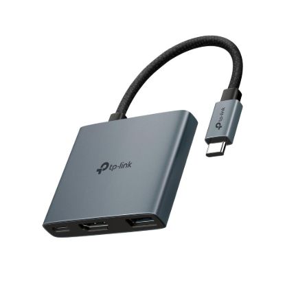 Obrázek TP- Link UH3020C USB- C hub 3v1 (1xUSB3.2Gen1, 1xUSB- C3.2Gen1, 1xHDMI, PD 100W)
