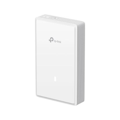 Obrázek TP- Link EAP725- Wall OMADA WiFi7 AP (BE3600, 2, 4GHz/ 5GHz, 1x2, 5GbEWAN, 1x2, 5GbELAN, 3xGbE, 1xPoE+, 1xPoE- out)