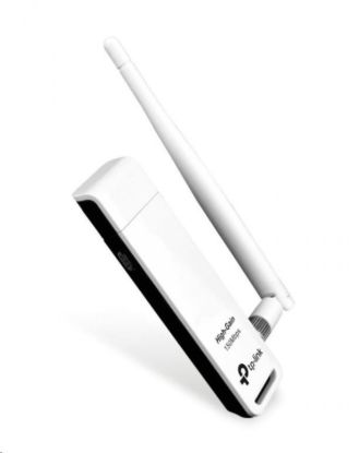 Obrázek TP-Link TL-WN722N USB adapter (N300, 2,4GHz, USB2.0)