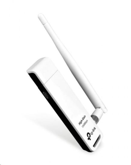 Obrázek TP-Link TL-WN722N USB adapter (N300, 2,4GHz, USB2.0)
