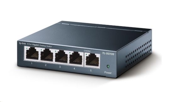 Obrázek TP-Link switch TL-SG105 (5xGbE, fanless)