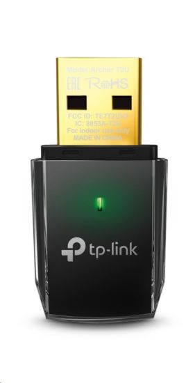 Obrázek TP-Link Archer T2U WiFi5 USB adapter (AC600,2,4GHz/5GHz,USB2.0)