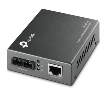 Obrázek TP- Link MC200CM media konvertor (1xGbE, 1x duplex SC/ UPC, MM, 850nm, 550m)