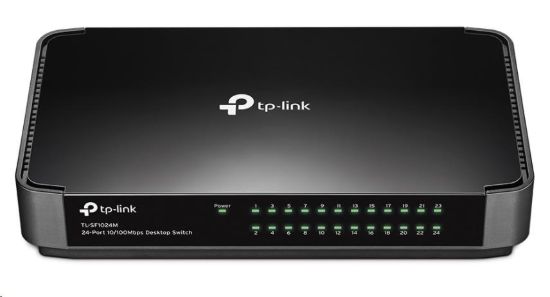 Obrázek TP-Link switch TL-SF1024M (24x100Mb/s, fanless)