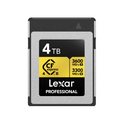 Obrázek Lexar CFexpress 4.0 Pro Gold R3600/W3300 4TB