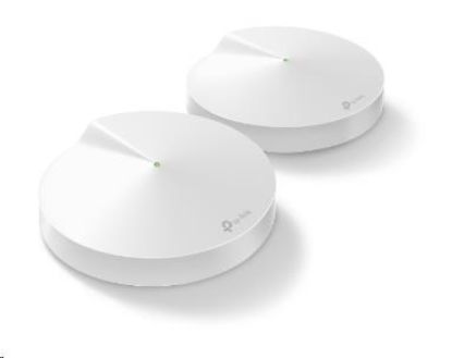 Obrázek TP- Link Deco M9 Plus(2- pack) WiFi5 Mesh (AC2200, 2, 4GHz/ 5GHz, 2xGbELAN/ WAN)