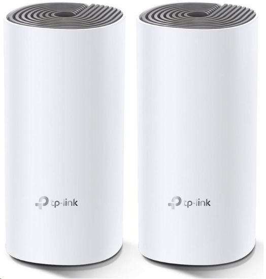 Obrázek TP-Link Deco E4(2-pack) WiFi5 Mesh (AC1200, 2,4GHz/5GHz, 2x100Mb/sLAN/WAN)