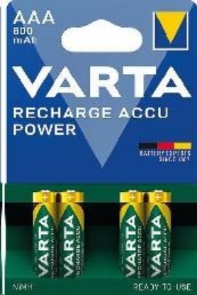 Obrázek Varta LR03/4BP 800 mAh Ready to use (Blistr 4ks)