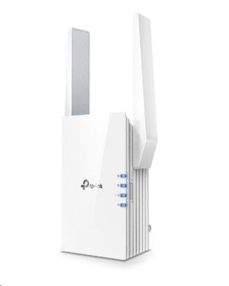 Obrázek TP- Link RE505X OneMesh/ EasyMesh WiFi6 Extender/ Repeater (AX1500, 2, 4GHz/ 5GHz, 1xGbELAN)