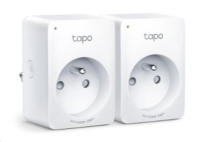 Obrázek TP- Link Tapo P100(2- pack) chytrá WiFi mini zásuvka (2300W, 10A, 2, 4 GHz, BT)