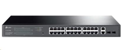 Obrázek TP- Link Easy Smart switch TL- SG1428PE (26xGbE, 2xSFP, 24xPoE+, 250W)