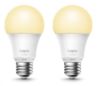 Obrázek TP- Link Tapo L510E (2- pack) chytrá WiFi stmívatelná LED žárovka (bílá, 2700K, 806lm, 2, 4GHz, E27)
