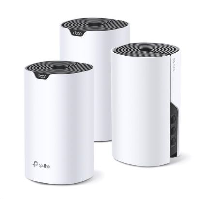 Obrázek TP- Link Deco S7(3- pack) WiFi5 Mesh (AC1900, 2, 4GHz/ 5GHz, 3xGbELAN/ WAN)