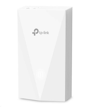 Obrázek TP- Link EAP655- Wall OMADA WiFi6 AP (AX3000, 2, 4GHz/ 5GHz, 4xGbELAN, 1xPoE- in, 1xPoE- out, 13W)