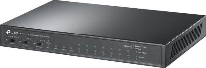 Obrázek TP- Link CCTV switch TL- SL1311P (8x100Mb/ s, 2xGbE, 1xSFP, 8xPoE+, 65W, fanless)