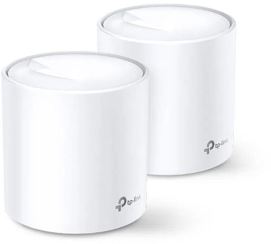 Obrázek TP-Link Deco X60(2-pack) WiFi6 Mesh (AX5400, 2,4GHz/5GHz, 2xGbELAN/WAN)