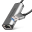 Obrázek AXAGON ADE-25R USB-A 3.2 Gen 1 - 2.5 Gigabit Ethernet síťová karta, Realtek 8156, auto install, šedá