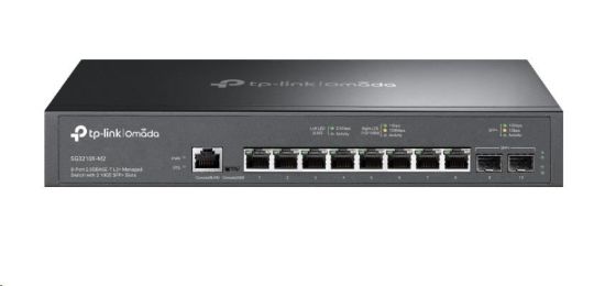 Obrázek TP-Link OMADA switch SG3210X-M2 (8x2x5GbELAN, 2xSFP+, 2xConsole, fanless)