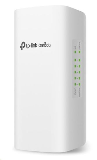 Obrázek TP-Link OMADA switch SG2005P-PD (1xPoE++in, 4xPoE+out, 64W, fanless)