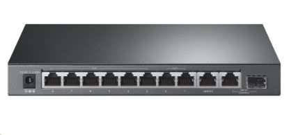 Obrázek TP- Link CCTV switch TL- SG1210PP (9xGbE, 1xGbE/ SFP combo uplink, 1xGbE uplink, 6xPoE+, 2xPoE++, 123W, fanless)