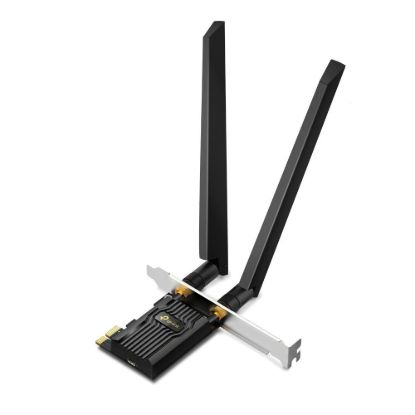 Obrázek TP- Link Archer TXE72E WiFi6E PCIe adapter (AXE5400, 2, 4GHz/ 5GHz/ 6GHz, Bluetooth5.3)
