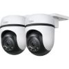 Obrázek TP- Link Tapo C510 W(2- pack) venkovní- outdoor kamera, (3MP, PTZ, 2K 1296p, WiFi, IR 30m, micro SD card)