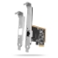Obrázek AXAGON PCEE-GRF, PCIe síťová karta - 1x Gigabit Ethernet port (RJ-45), Realtek 8111F, vč. LP