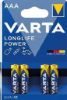 Obrázek Varta LR03/ 4BP Longlife POWER (HIGH ENERGY) (Blistr 4ks)
