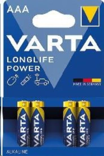 Obrázek Varta LR03/4BP Longlife POWER (HIGH ENERGY) (Blistr 4ks)