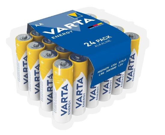 Obrázek Varta LR6/24 Pack ENERGY 4106 - AA (24 ks)
