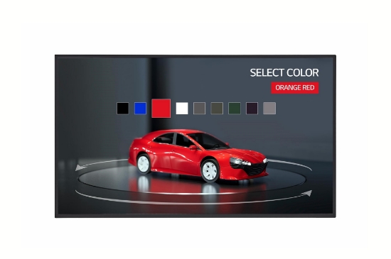 Obrázek LG 43" signage open frame 43TNF5P-B - UHD, 500nit, Touch, webOS 6.0