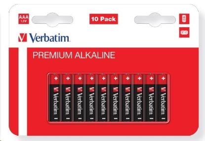 Obrázek VERBATIM Alkalická Baterie AA 10 Pack / LR6