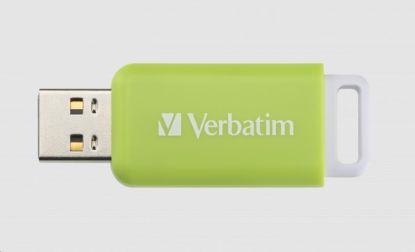 Obrázek VERBATIM Flash Disk 32GB DataBar USB 2.0 Drive, zelená