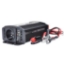 Obrázek Solight invertor 12V, USB 500mA, kovový, černý, max. zatížení: 300W
