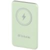 Obrázek VERBATIM Powerbanka Charge 'n' Go, Magnetická, 5000 mAh, USB- C, Zelená