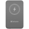 Obrázek VERBATIM Powerbanka Charge 'n' Go, Magnetická, 10000 mAh, USB- C, Šedá