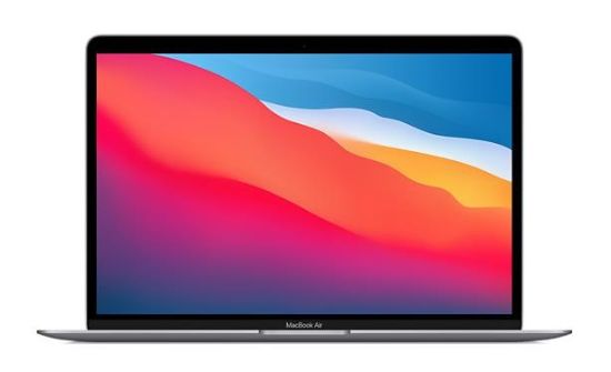 Obrázek APPLE MacBook Air 13'',M1 chip with 8-core CPU and 7-core GPU, 256GB,8GB RAM - Space Grey SK klávesnice