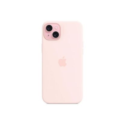 Obrázek APPLE iPhone 15 Plus Silicone Case with MagSafe - Light Pink