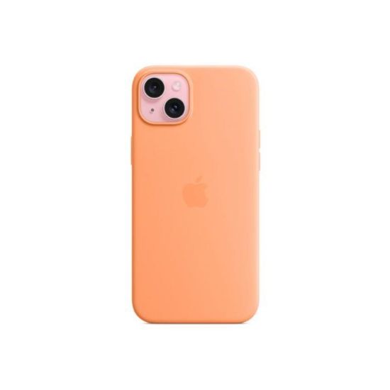 Obrázek APPLE iPhone 15 Plus Silicone Case with MagSafe - Orange Sorbet